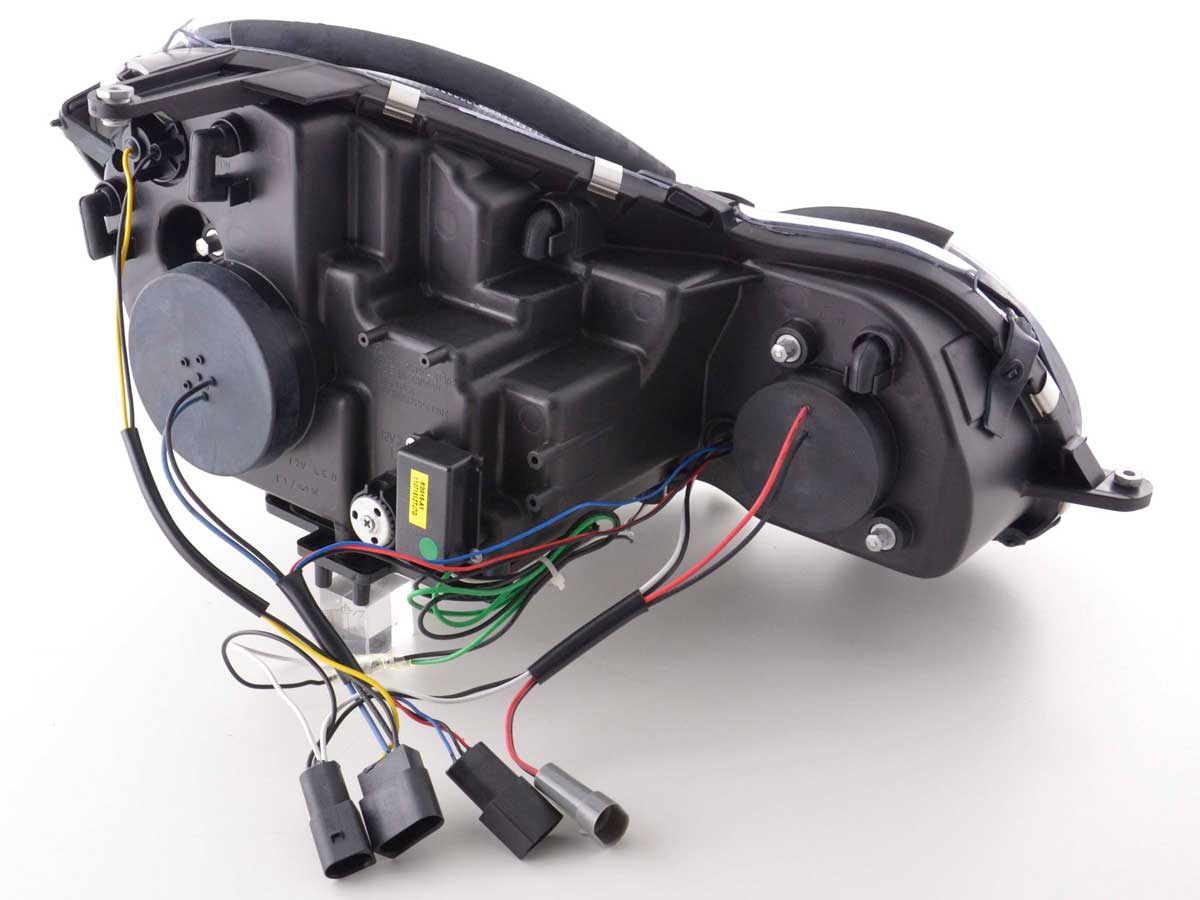 Scheinwerfer Set Daylight LED TFL-Optik Mercedes E-Klasse Typ W211 02-06 chrom Scheinwerfer Set Daylight LED TFL-Optik Mercedes E-Klasse Typ W211 02-06 chrom